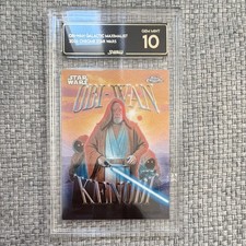 Topps 2026 Chrome Star Wars Galactic Maximalists Obi-Wan SWAU Encap Gem Mint 10 picture