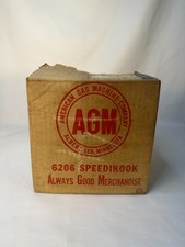 NOS Vintage AGM ReadyLite McKee Glasbake Glass Lantern Globe Original USA picture