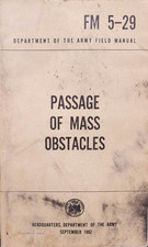 Sept 1962 Army Field Manual FM 5-29 FM5-29 Passage of Mass Obstacles picture