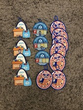 mixed lot of Scouting for Food Patches - 2024, 2023 & 2016 - BSA scouting picture