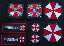 Resident Evil Umbrella CORPORATION Costume Full [Set of 8] patches BY MILTACUSA picture