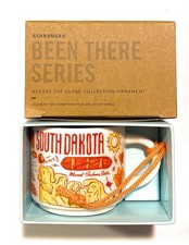 Starbucks SOUTH DAKOTA Been There Series 2 oz Mini Coffee Mug Demitasse Ornament picture