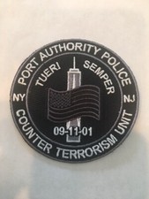 Port Authority Police of NY-NJ Counterterrorism Patch picture