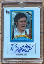 2013 TOPPS 75TH ANNIVERSARY #NNO RICHARD KIEL AUTO  Moonraker picture