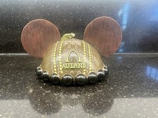 2014 Disney Ornament Ear Hat Aulani Resort Kukui Nut Lei Koa Wood Tapa Design picture