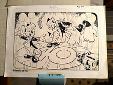 Fix and Foxi - 40 Years - B/W Comic Original Drawing - Poster #4 picture
