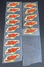 ✨NOS Trans-Dapt vintage 1960's Rare Iron On Felt Patch- 1 7-16”x 1”✨ picture