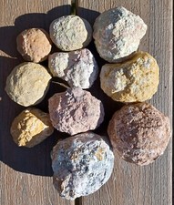 Crystal Geode Gift Set - 10 DIFFERENT Break You Own Geodes World Variety + Bonus picture