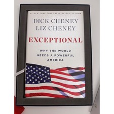 Dick Cheney Liz Cheney Signed Exceptional Autographed First Edition Book COA Box picture