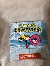 Dexter's Laboratory Cartoon Network Enamel Pin LootCrate DX 2018 NEW picture