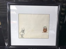 Original Animation Production Pencil 1930's Harman and Ising  Cigar art 2 picture