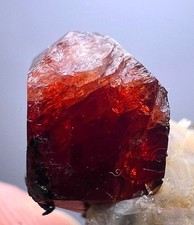 47 CT. Full Terminated Top Red Zircon Crystals On Matrix - Baltistan, PAK picture