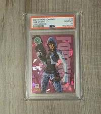 Panini 2021 Fortnite Hailstorm #11 Cracked Ice Parallel PSA 10  picture