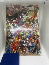 JLA Avengers 3 Rare Vintage Comic George Perez Wraparound DC Marvel 2003 picture