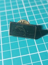Vtg The Dolphin Project Gold Tone Lapel Pin picture