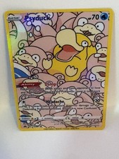 Custom inspired PSYDUCK & slowpoke  Holo Card Fan Made NON-TCG UNOFFICIAL picture
