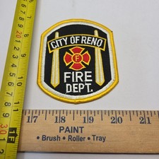 City Of Reno Fire Department Patch  picture