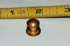 Vintage Solid Brass Rifle Sling Stud - USED SURPLUS picture