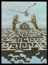 Maze of Eternity 1995 Jim Steranko Fantasy Card #48 (NM) picture