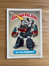 RARE Hot Head Harvey Garbage Pail Kids 87a Excellent Condition picture