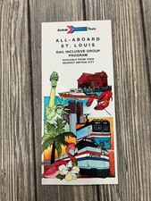 All-Aboard St. Louis Amtrak Tours Brochure 1984 Rail Inclusive Group Program picture