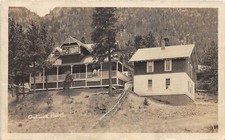 H12/ Green Mountain Falls Colorado RPPC Postcard 1932 Outlook Hotel picture