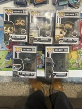 Lot Of 5 Funko Call of Duty Pop #69-72 & 145 See Photos For Wear And Tear picture