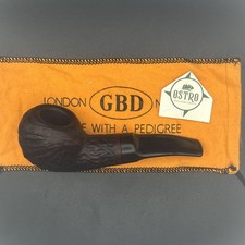 GBD, Concorde, #9438, Sandblasted Rhodesian, Vintage Estate Pipe picture