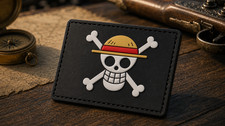 One Piece - Jolly Roger - 3D Rubber Patch picture