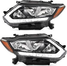 AUTOSAVER88 LED DRL Headlight Compatible with 2014-2016 Nissan Rogue picture