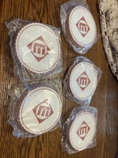 Nos Erie Lackawanna Railroad Lot Of  5 Packages Of Drink Coasters picture