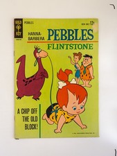 Pebbles Flintstone #1 Gold Key Comics Very Good+ September 1963 picture