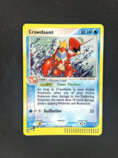 Crawdaunt 3/97 EX Dragon Holo Rare Pokemon Card NM picture