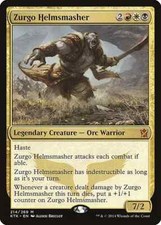 Zurgo Helmsmasher Custom Deck Commander MTG picture