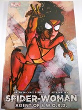 🔴🔥 SPIDER-WOMAN AGENT OF SWORD TPB MARVEL 2011 1st Print BRIAN MICHAEL BENDIS picture