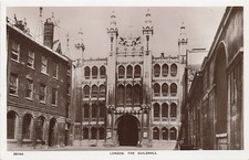 Postcard England: RPPC The Guildhall, London picture