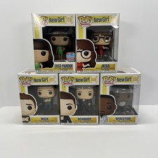 Funko Pop New Girl 5-Pack Vinyl Lot Jess Schmidt Winston Nick Cece NYCC Excl picture