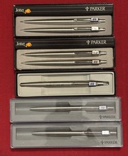 Vintage NOS Parker Pen & Mech Pencil Sets Advertising - 2 P/P Sets + 3 Rollers picture