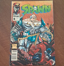 Image Spawn #6 Todd McFarlane Newsstand Edition w/ Spawn Tour '93 Insert picture