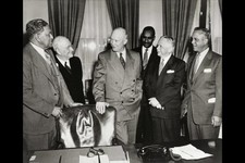 Washington DC Dwight Eisenhower Walter White 1953-1955 NAACP Group Portrait picture