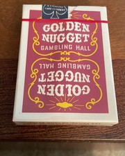 Golden Nugget Gambling Hall Las Vegas NV Sealed Playing Cards Deck picture