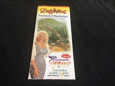 1999 Dolly Parton DOLLYWOOD Smoky Mountain Guide Brochure Visitor’s Guide Map TN picture