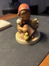 Vintage Collectible MI Hummel Goebel 'Chick Girl' # 57 Figurine W Germany 1980's picture