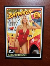 NEW Custom ACEO Baywatch Pamela Anderson Eggert Electra Trading Card (BW-2) picture