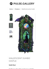 Artland Maleficent Jumbo Castle Pin Sold Out LE 100 Numbered CONFIRMED SHIPPED picture