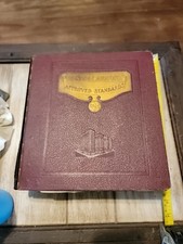 Vintage 1942-44 GM Hardcover APPROVED STANDARDS Book General Motors Gas Station picture