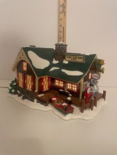 Department 56 Original Snow Village Fisherman's Nook Resort House #54607 w/ Box picture