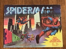Album figurine Prodifu SPIDERMAN 1978 EMPTY sticker Card Marvel Peter Parker picture