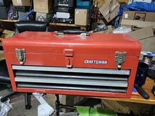 VINTAGE CRAFTSMAN 20.5” X 9.5” X 8.5” 2 DRAWER TOOL CHEST TOOL BOX picture