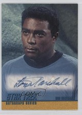 2004 The Quotable Star Trek Original Series Don Marshall as Lt Boma Auto 18op picture